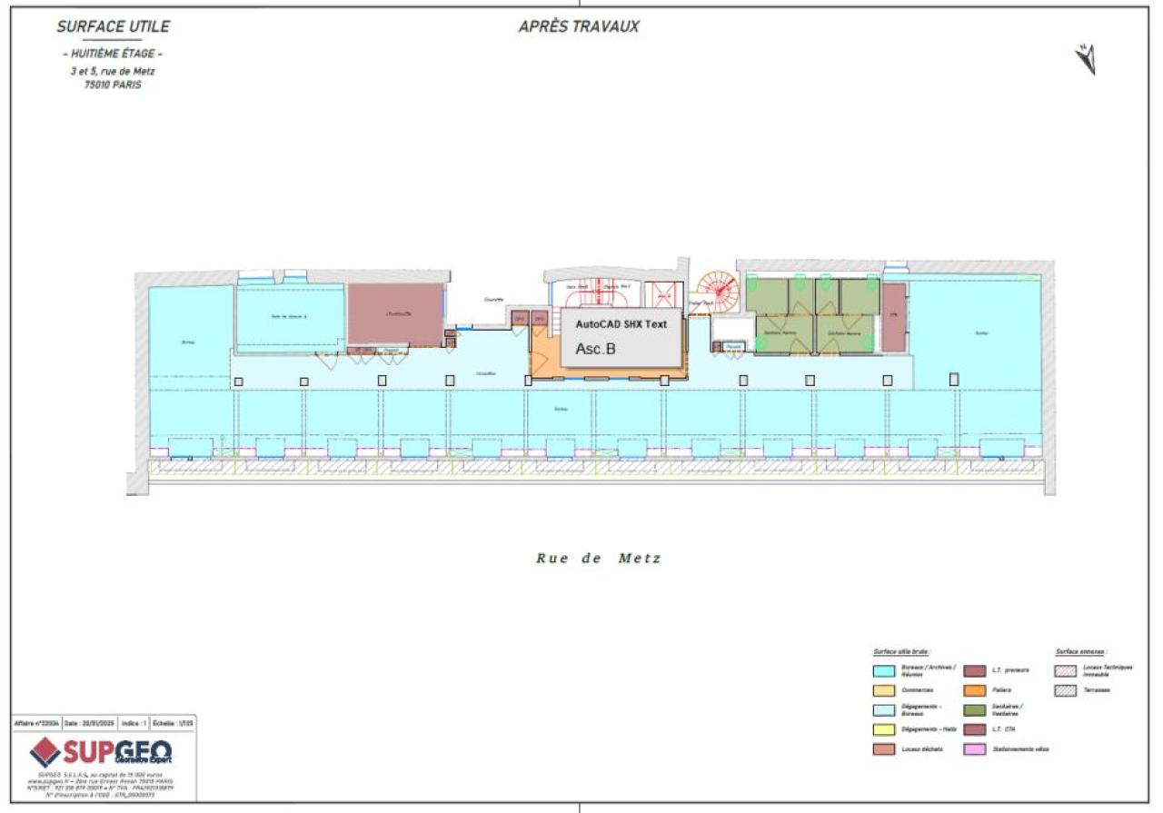 Bureau Paris 3209m² Location bureau Paris OLBUR2107353 18